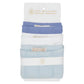 The Beaufort Bonnet Company's Baby Boys' Theodore's Underthings set includes three folded onesies in blue, white, and Park City Periwinkle, packaged together with a branded label.