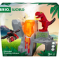 Experience thrilling prehistoric adventures with the BRIO World Dinosaur Erupting Volcano set from Brio. This exciting toy includes a red dinosaur, an erupting volcano, and a pterodactyl in flight, making it perfect for young explorers aged 3 and up!