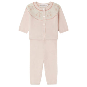 Baby Girls' Jenny Set with Cherries on the Collar