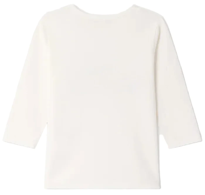 Bonpoint Baby Boys’ and Boys’ Tahsin T-shirt with Car Print, laid flat on a white background and viewed from the back—perfect for easy dressing.
