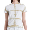 Proenza Schouler Brewer Tie Dye T Shirt - White/Khaki