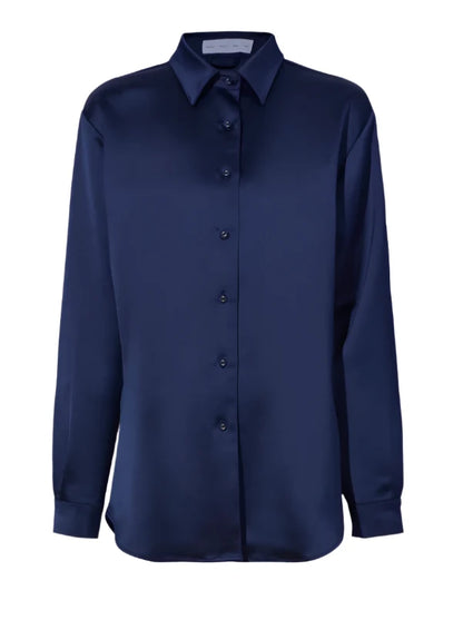 Proenza Schouler White Label Raven Satin Shirt