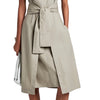 Caro Dress Brushed Poplin - Granite