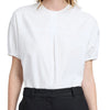 Haleigh Top Cotton Sateen - White