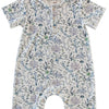 Baby Walker Terry Onesie - Coral Reef