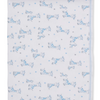 Just Giraffes Printed Blanket - Light Blue