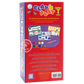 Back of a “Cars Clay & Play” modeling clay sculpting kit box by Floss and Rock, featuring instructions, contents, safety symbols, and colorful illustrations of air-dry clay creations and car-themed characters on cards.