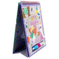 The Floss and Rock Fairy Tale Easel Watercard and Pen is a spiral-bound, upright-standing pad that features colorful fairy tale illustrations and comes with two water pens attached at the bottom. This mess-free, reusable coloring pad lets kids enjoy hours of creative fun without any spills or stains.
