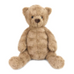 The Mon Ami Huggie Bear, an ultra-soft brown plush teddy bear, sits upright with its legs spread out and arms relaxed at its sides against a white background, making it the perfect cuddly children’s stuffed animal.