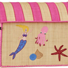 Raffia Toy Basket - Mermaid