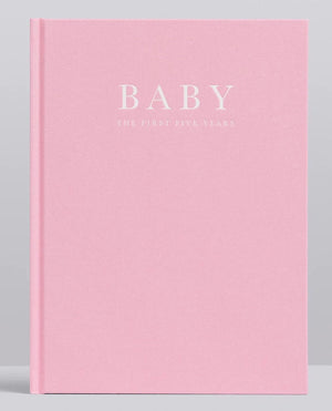 A Write To Me Baby Journal Birth to Five Years Pink, perfect for memories.