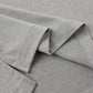 Close-up of a folded light gray Boys’ Cove Essential Tee by Rylee & Cru, highlighting fine stitching and smooth texture—an everyday essential made for comfort.