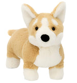 A brown and white corgi by Jellycat