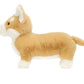 A brown and white corgi by Jellycat