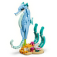 The LEGO® Creator 3-in-1 Sea Animals: Beautiful Dolphins by Legos - Toyhouse lets fans build sea animal figures, including dolphins on a sandy base with sea plants, offering creative underwater fun for ocean enthusiasts.
