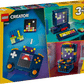 The LEGO® Creator 3-in-1 Retro Gaming Console by Legos - Toyhouse lets you build a retro console, tabletop arcade machine, or standing cabinet with colorful buttons—ideal gamer room decor.