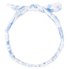 Knot Headband - Blue Bows and Flowers