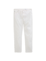 A pair of Tellis Cloud Soft Denim™ Jeans by AG Jeans, designed in a slim fit with a classic five-pocket style, is shown laid flat on a white background.