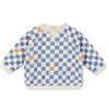 Baby Sweatshirt - Eponge Damier