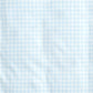 The Picnic Gingham Blue Crib Sheet by Gooselings features a close-up of light blue gingham with a small checkered pattern. Made from Cotton Sateen and OEKO-TEX certified, it's perfect for ensuring comfort and safety for your little one.