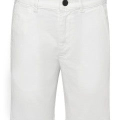 Close-up of the Boys' Jacob Chino Short by DL1961, featuring belt loops, button closure, and front pockets. Made from breathable fabric for all-day comfort. Displayed on a white background.