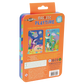 The Floss and Rock “Ocean Magnetic Playtime Tin” is a colorful set for children aged 3 and up, featuring two illustrated underwater scenes and over 50 pop-out magnets, all neatly stored in a sturdy magnetic tin crafted from recycled materials.