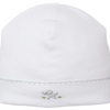 Premier Elephant Esprit Hat with Hand Emb. - White/Silver
