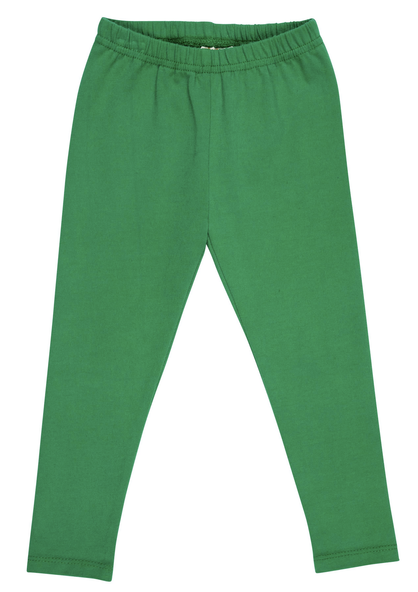The Beaufort Bonnet Company’s Baby Girls' and Girls' Mitzy Sue Slacks feature an elastic waistband for comfort and style, shown here in green on a white background.
