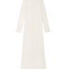 Showtime Cashmere Shirt Dress - Cream