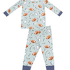 Baby and Kids' Long Sleeve Loungewear Set - Touchdown Time