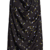 Sleary Top - Black Botanical