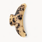 The Machete Jumbo Heirloom Claw is a large tortoiseshell-patterned Italian acetate clip with a curved design and interlocking teeth, perfect for thick hair, shown on a plain white background.