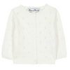 Baby Girls' and Girls' Openwork Cardigan - White