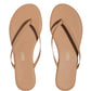 A pair of Tkees Lily Nudes sandals from the Tkees Nude collection.