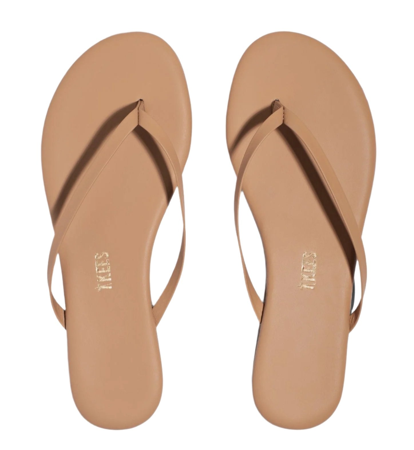 A pair of Tkees Lily Nudes sandals from the Tkees Nude collection.