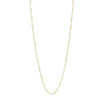 This Gigi Clozeau Classic Gigi Necklace, 16.5" features white beads, perfect for your everyday appearance.