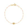 Madone Charm Bracelet 6.7" - Baby Pink