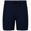 Air Linen Pull-On Short - Deep Navy