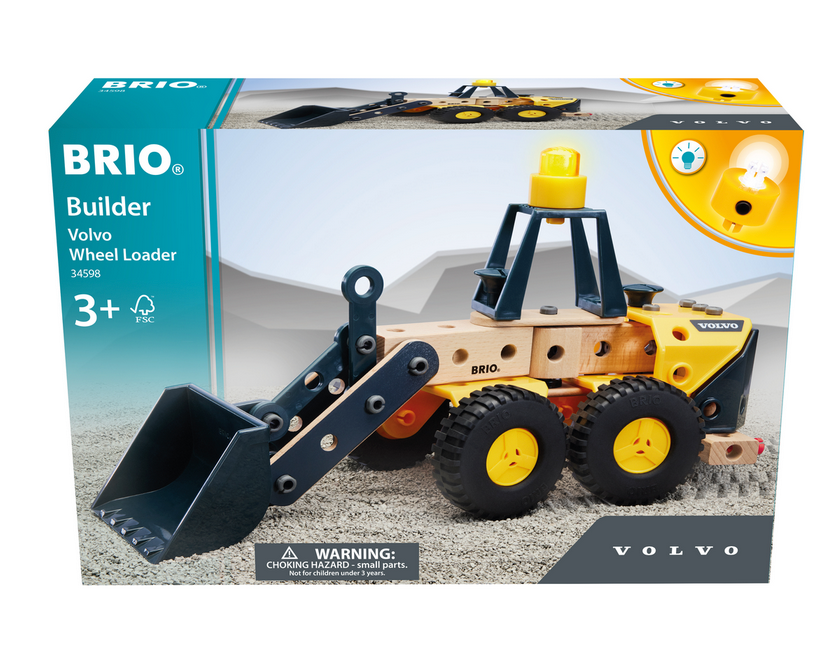 Volvo brio world builder wheel loader box.