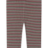 Baby Rib Knit Pants - Deer Stripe