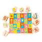 An Tenderleaf Alphabet Pictures tray featuring 3-dimensional letters and pictures.