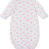 Whale Wonder Printed Convertible Gown - Pink