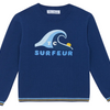 Boys' Illustration Sweater - Indigo Surfer