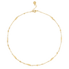Milos Multi Beaded Necklace - Gold