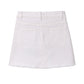 A slim fit DL1961 Jenny Denim Mini Skirt on a white background.