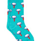 Discover Properly Tied's Boys' Lucky Duck Socks, turquoise dress socks featuring a fun design of golf balls on tees.