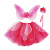 Fancy Flutter Skirt, Wings & Wand - Pink