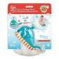 The Hape Blowing Bubble Whale bath toy features a blue whale and cup, making bath time fun for children aged 18 months and up.