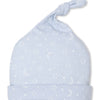 Baby Crescent Moonlight Knotted Hat - Light Blue