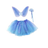 Fancy Flutter Skirt, Wings & Wand - Blue